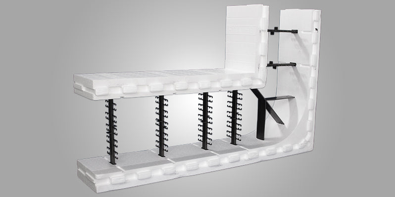 90º Corner ICF Blocks — Concrete Forms Direct